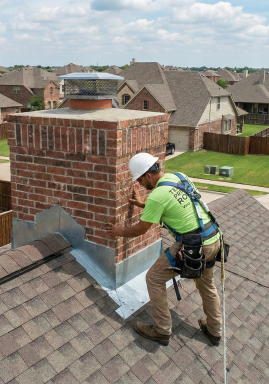 Greenleaf Roofing crew working on a residential roofing project in DFW
