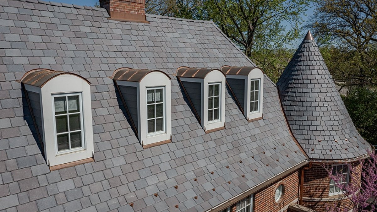 DaVinci composite slate roofing