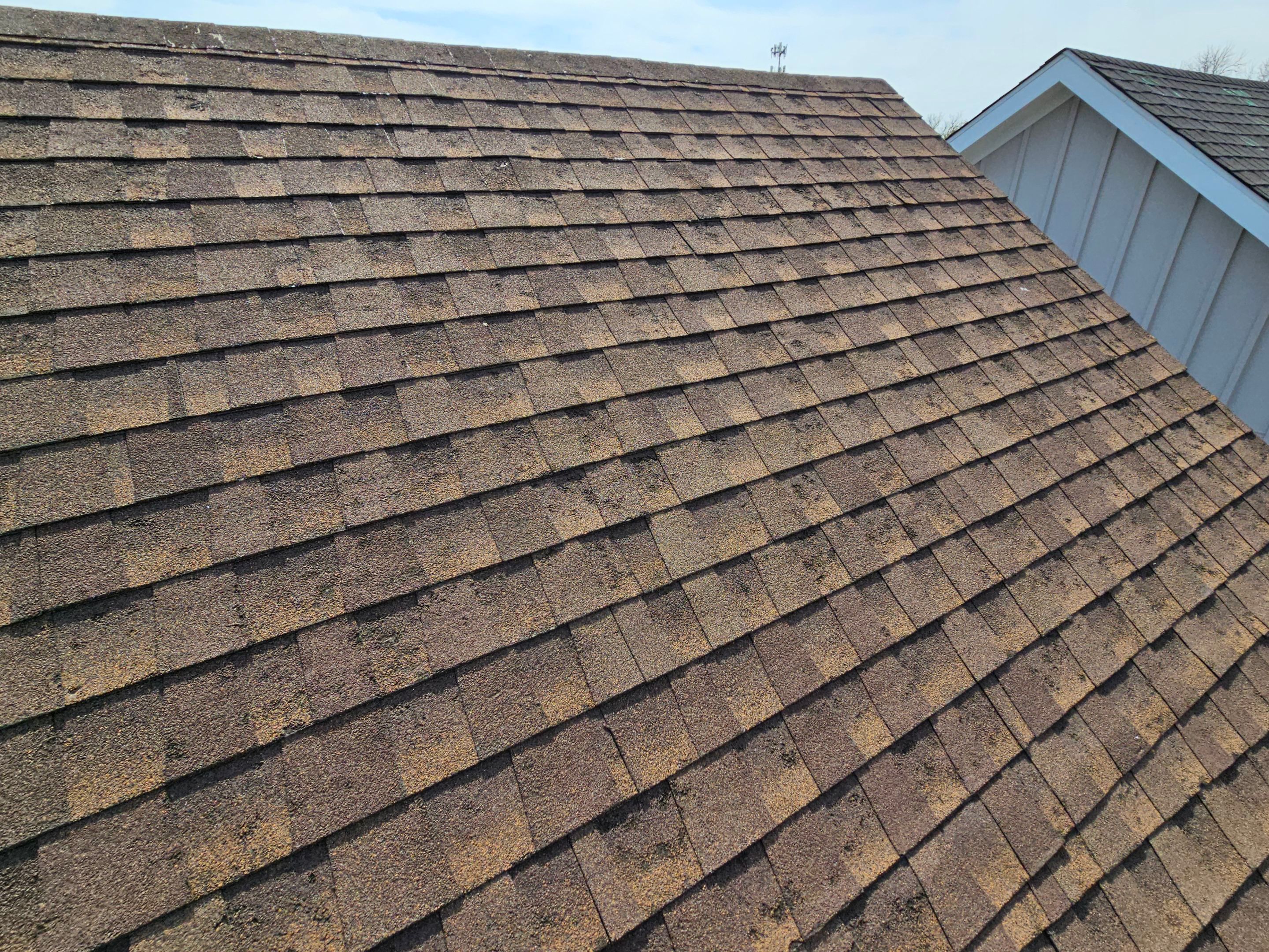 Storm damage roof restoration DFW